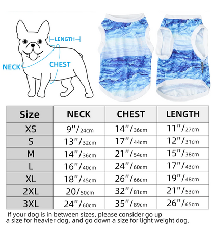 Frosty | Hundekühlweste mit Verdunstungskühlung für heiße Sommertage