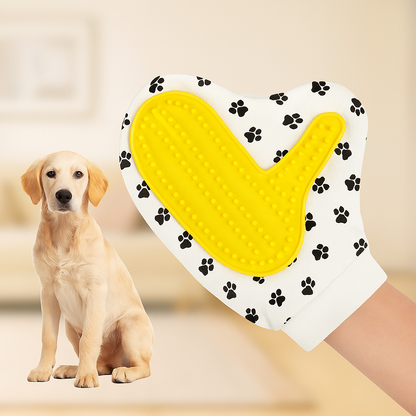 Rufi | Haustierpflege Handschuh für Hunde und Katzen zur Fellpflege und Massage