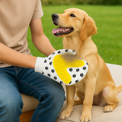 Rufi | Haustierpflege Handschuh für Hunde und Katzen zur Fellpflege und Massage