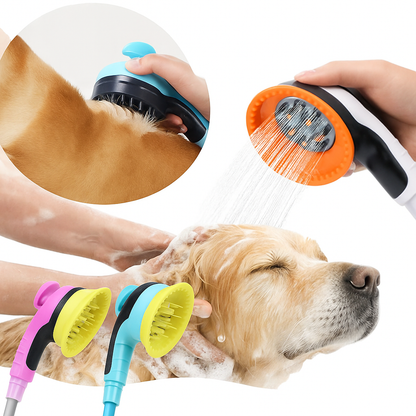Lala | Duschbürste für Hunde mit Massage – Zur Fellpflege & Reinigung