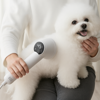 Romeo | Haartrockner mit digitalem Display und Temperatursteuerung