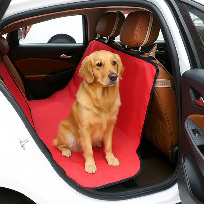 Welmy | Schützende Hundedecke für den Rücksitz im Auto