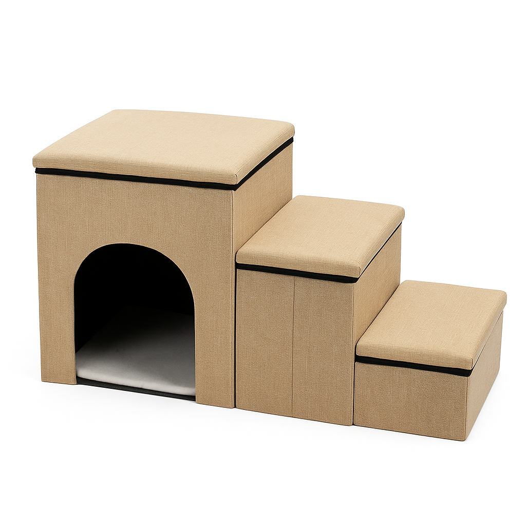 Tonni | Haustier Treppe und Rampe klappbar für Sofa Bett und Couch