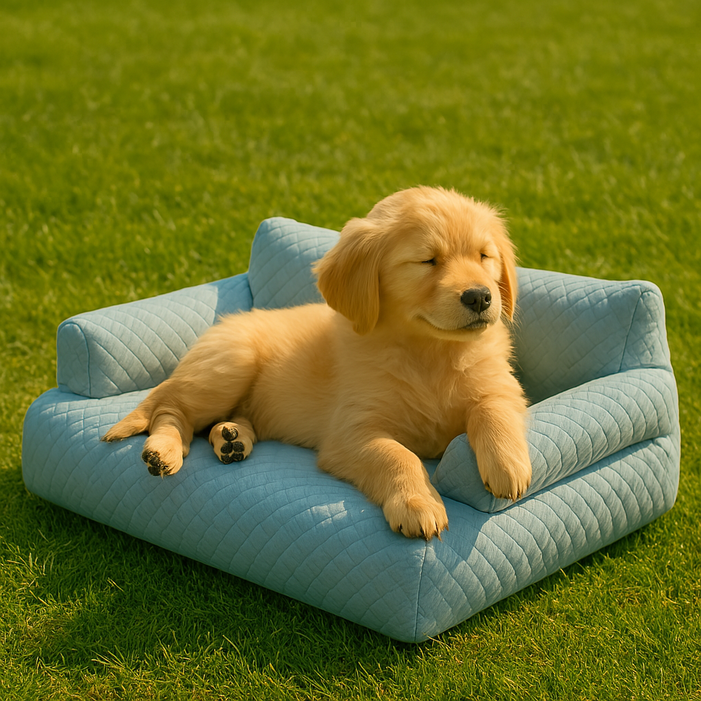 Maya | Kühlendes Hundebett für heiße Sommertage