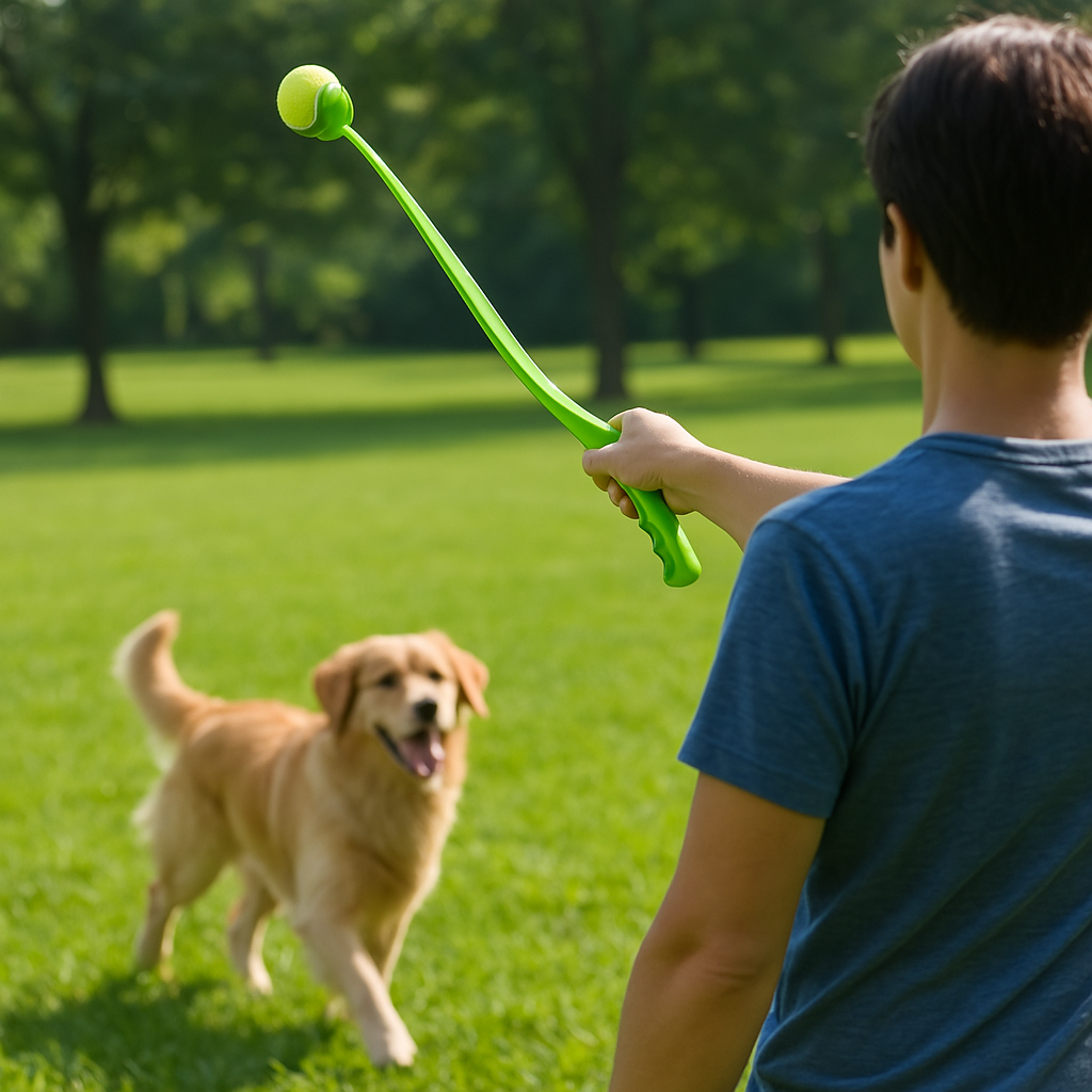 Maxo | hundespielzeug ballschleuder für hunde