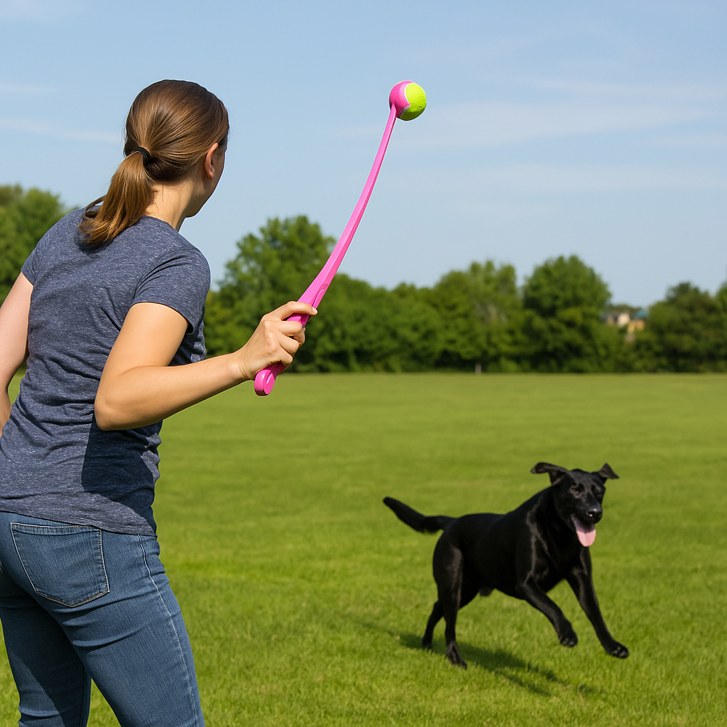 Maxo | hundespielzeug ballschleuder für hunde