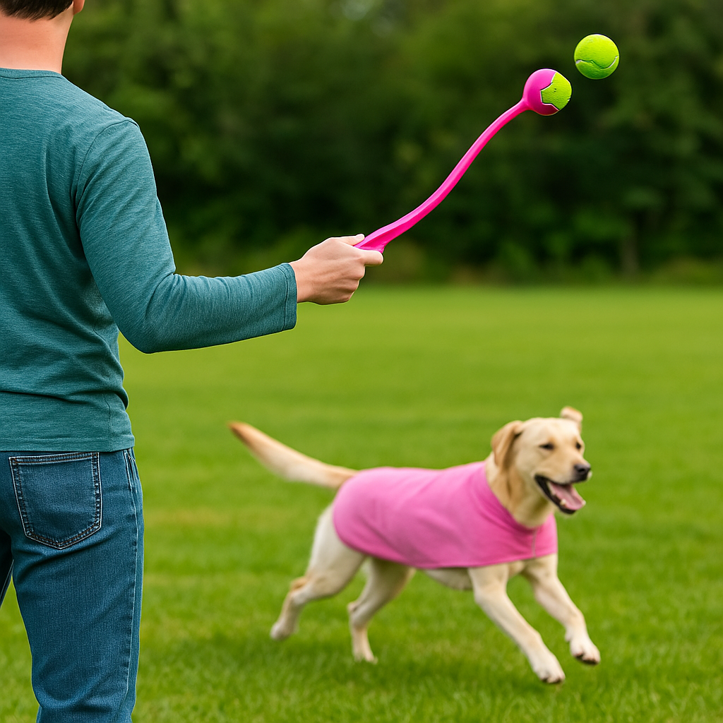 Maxo | hundespielzeug ballschleuder für hunde
