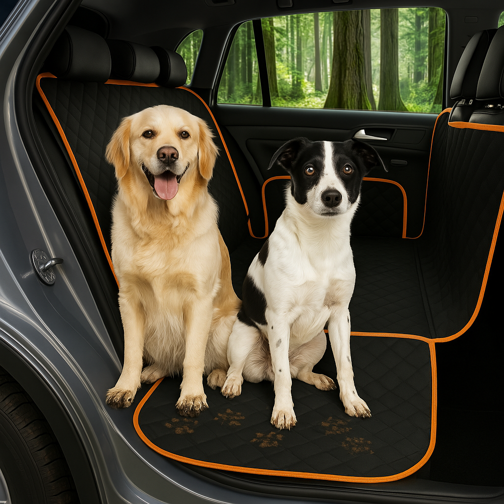 Fendrick | Hunde-Autoschondecke mit Seitenschutzüberhang