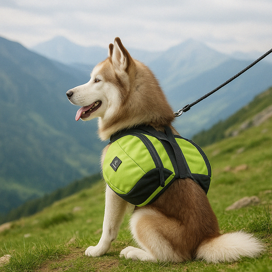 Chop | Hunderucksack mit Geschirr und atmungsaktivem Design für Spaziergänge