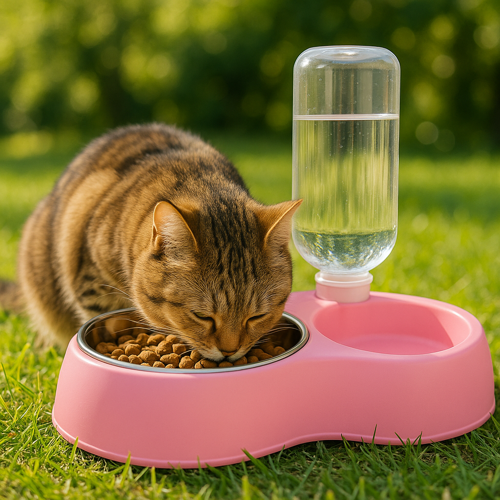 Dana | Hundefutternapf & Katzenschale Futterspender mit 3 Funktionen