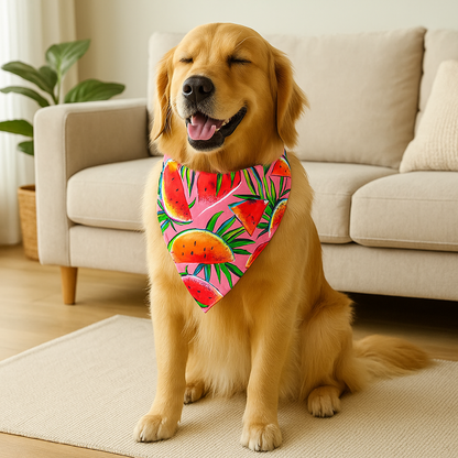 Fizzor | Leichtes Baumwoll Hunde Bandana für den Sommer
