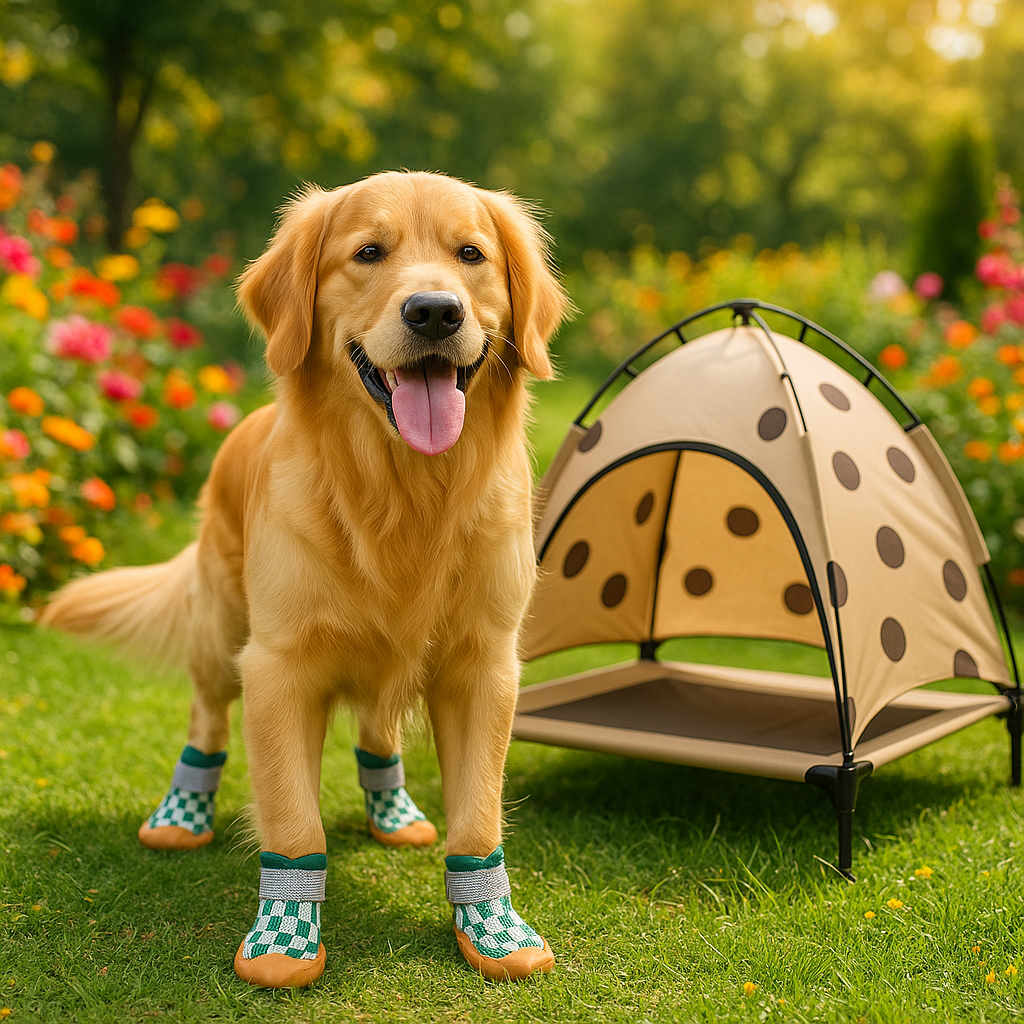 Trando | Luftige Hundeschuhe für den Sommer mit griffigen Sohlen