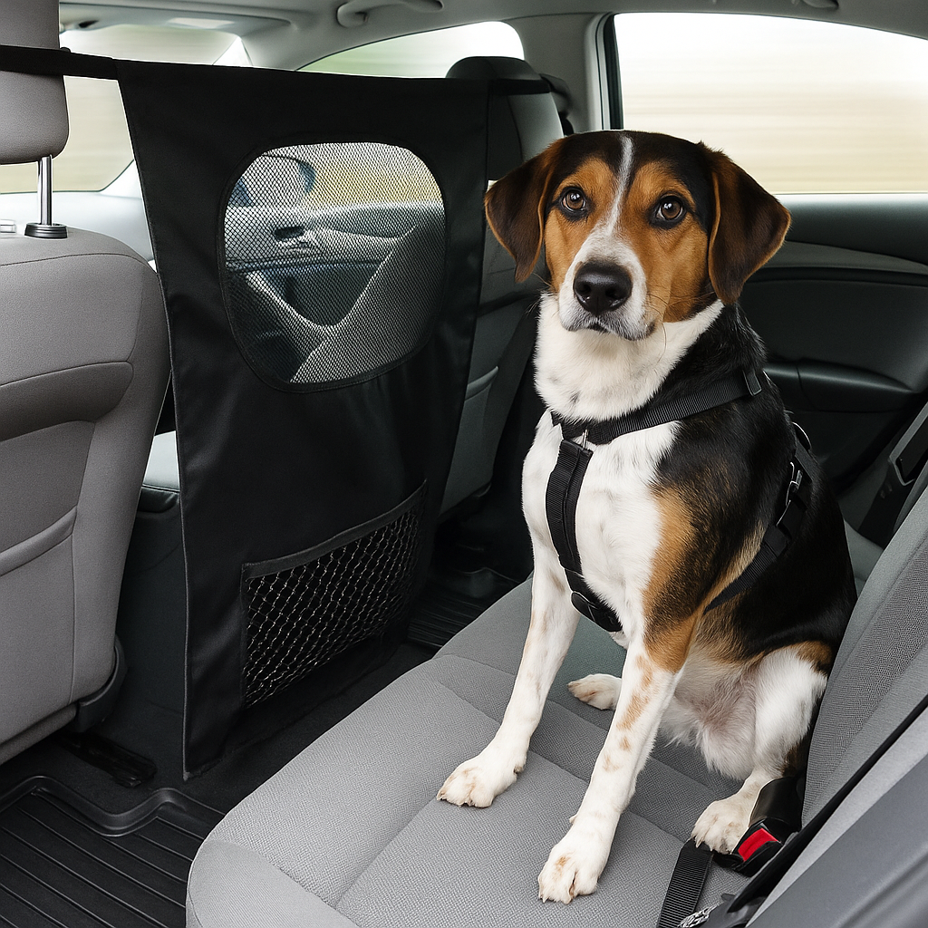 Limar | Barriere für Hund im Auto zwischen Vorder- und Rückbank