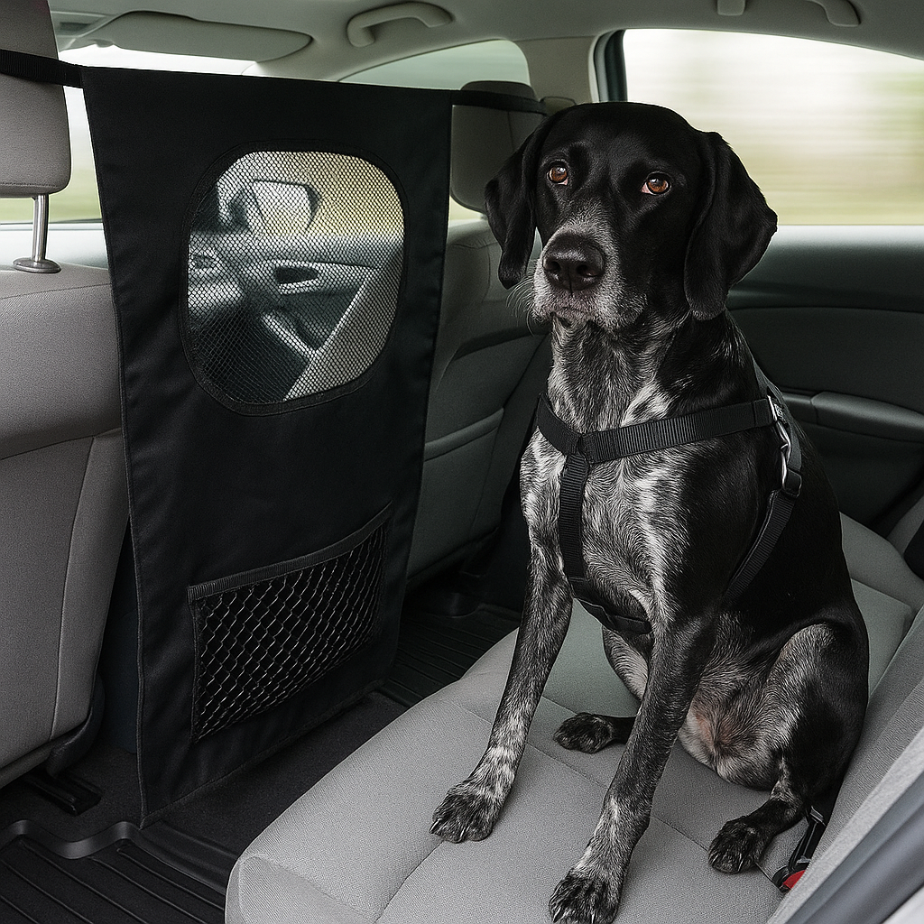 Limar | Barriere für Hund im Auto zwischen Vorder- und Rückbank