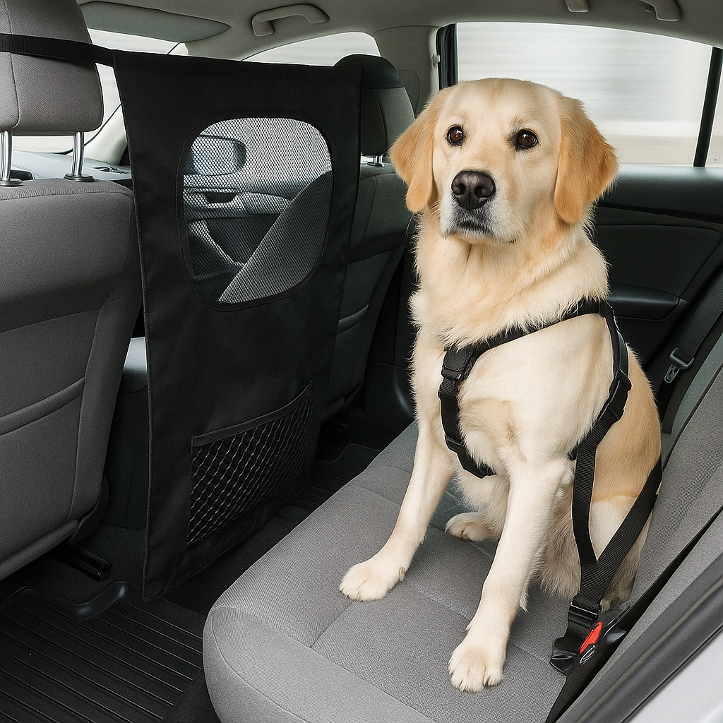 Limar | Barriere für Hund im Auto zwischen Vorder- und Rückbank