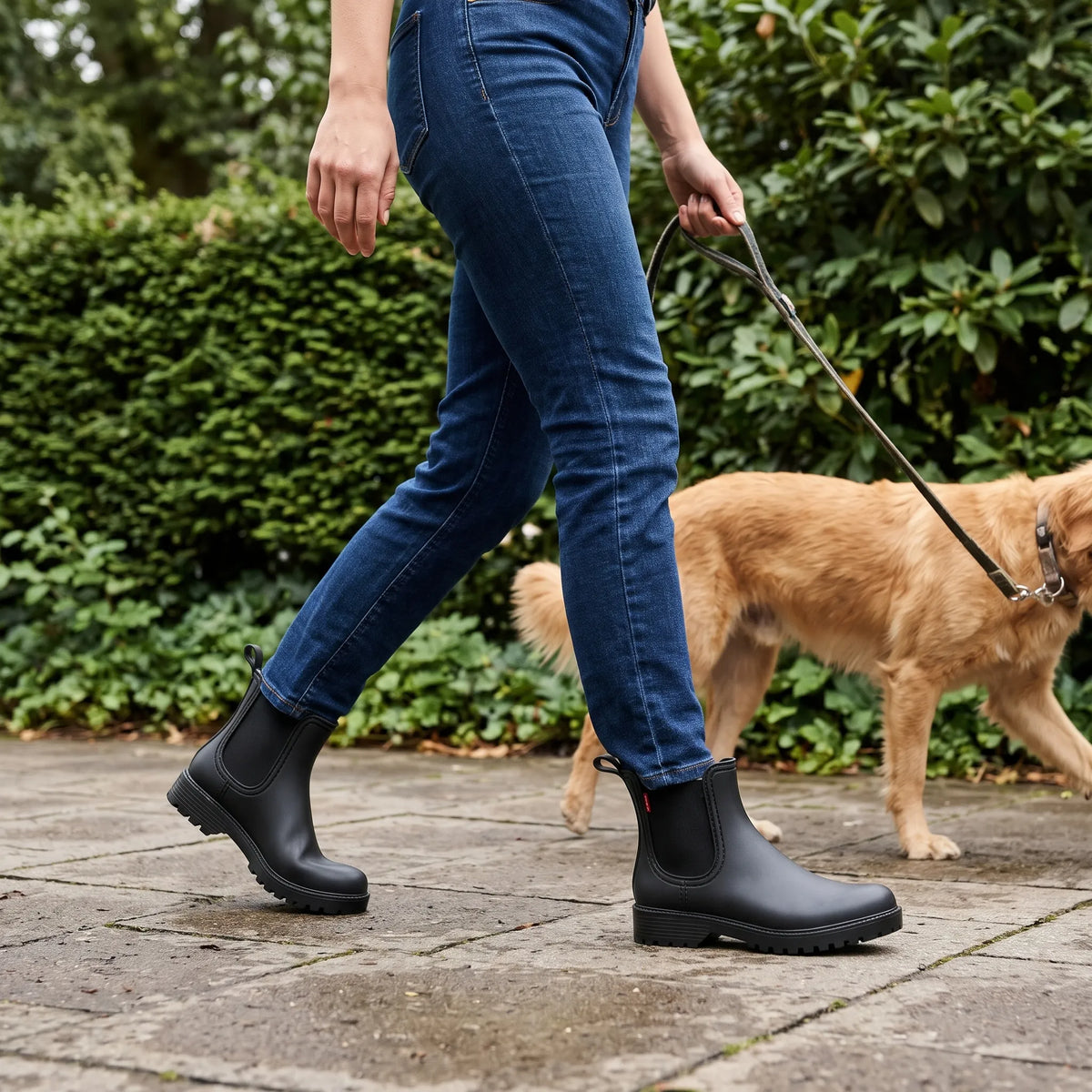 Chelsea Regenstiefel Mit Zugschlaufe