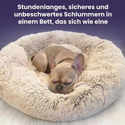 Mathias Hundebett mit Unterstützung und Plüschbezug