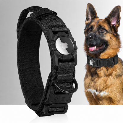 Conrad | Taktisches Hundehalsband mit Airtag-Halterung
