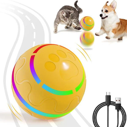 Rey | Interaktiver Hundeball mit automatisch rollendem LED-Licht