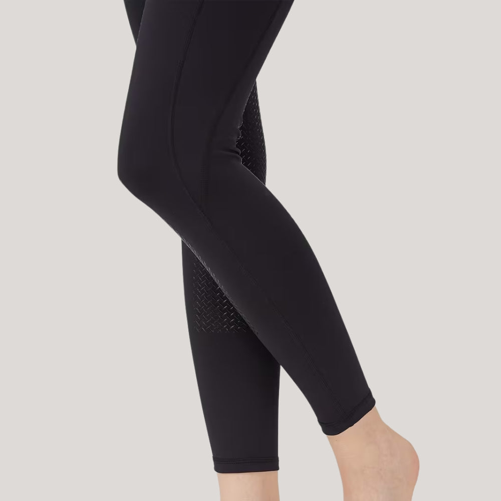 Damen Reithose mit Vollsilikonbesatz und hohem Bund | Ravelo
