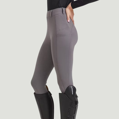 Damen Reithose mit Vollsilikonbesatz und hohem Bund | Ravelo