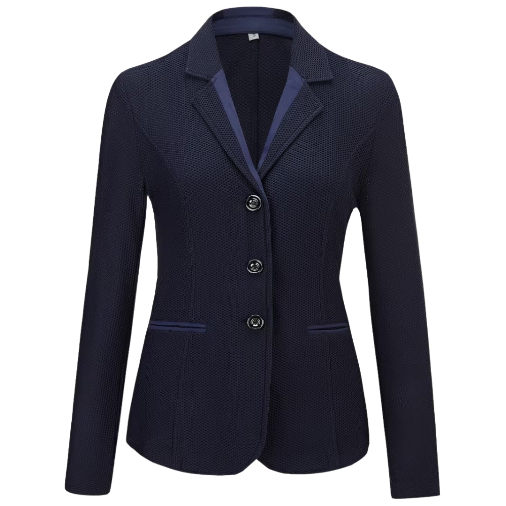 Damen Reitjacke Atmungsaktives Stretch Mesh Turnier Stil | Gulmera