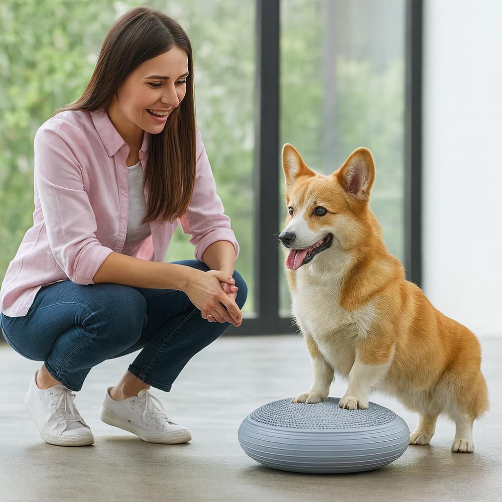 Doga Balancekissen für Hunde mit Antirutsch | Zenvia