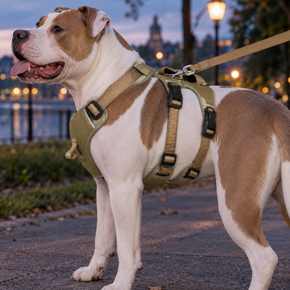 Dominik | Reflektierendes Pitbull Geschirr