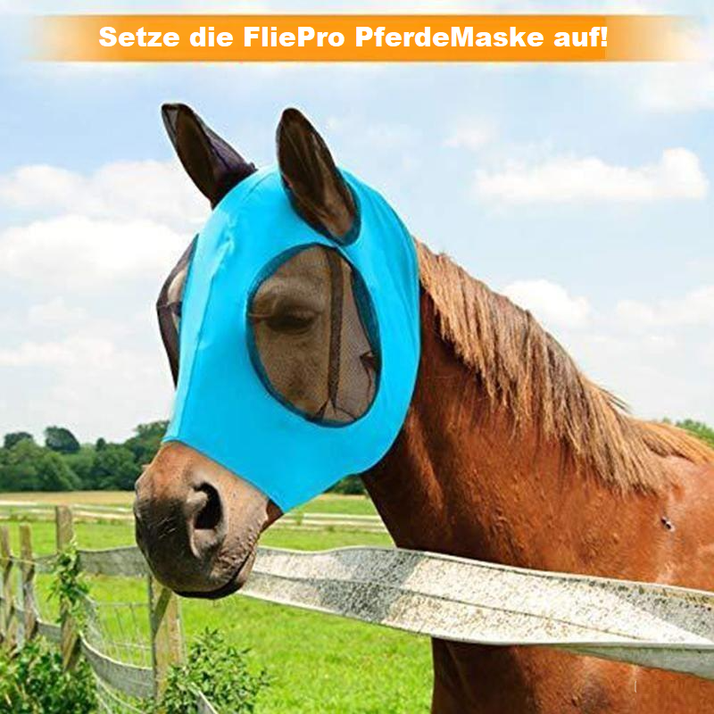 Stern | Pferdemaske mit Fliegen- und UV-Schutz