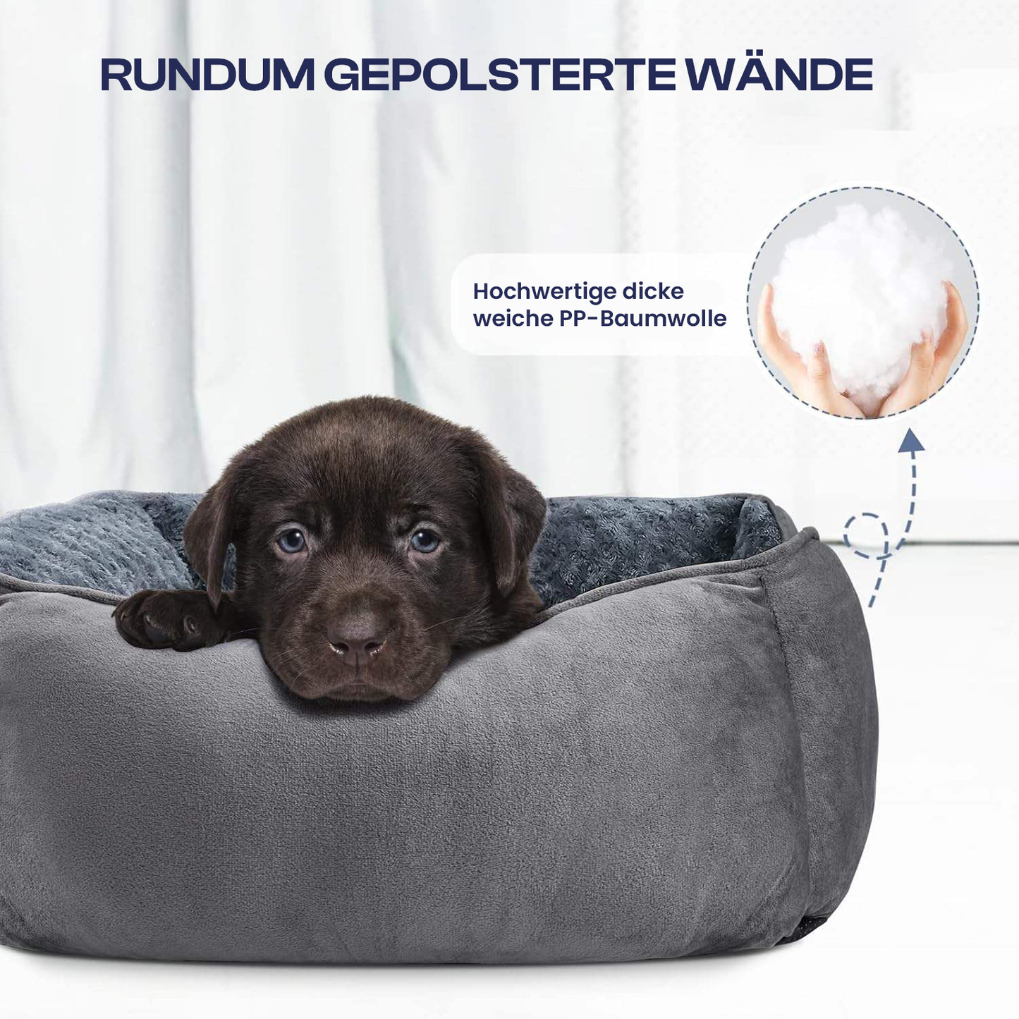 Florentin Rechteckiges Haustierbett