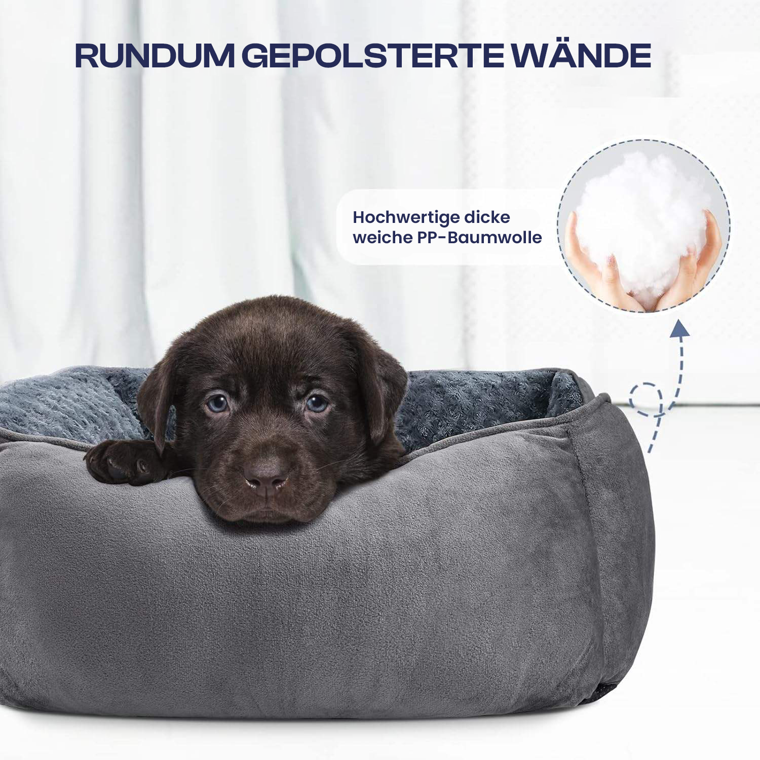 Florentin Rechteckiges Haustierbett
