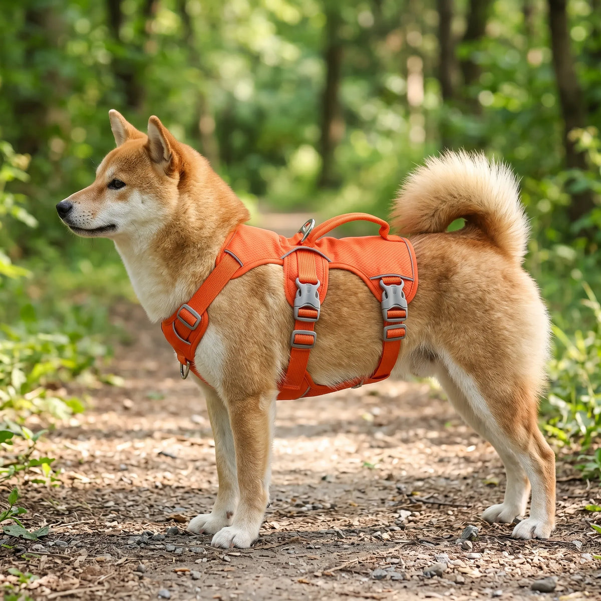 Gepolstertes Hundegeschirr Mit Haltegriff