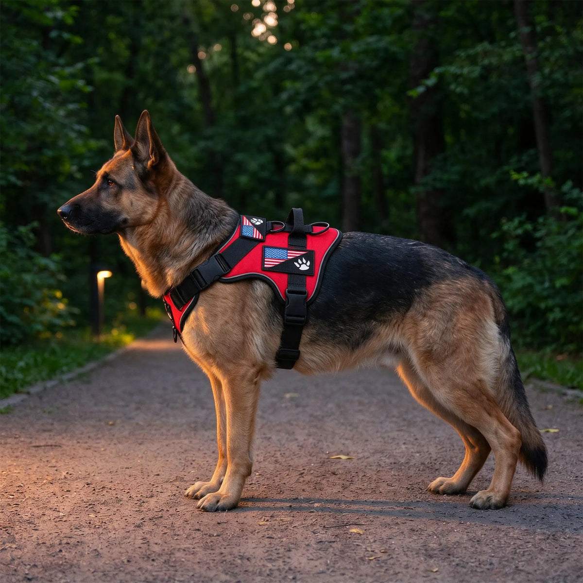 Gepolstertes Hundegeschirr Mit Reflektierenden Nähten
