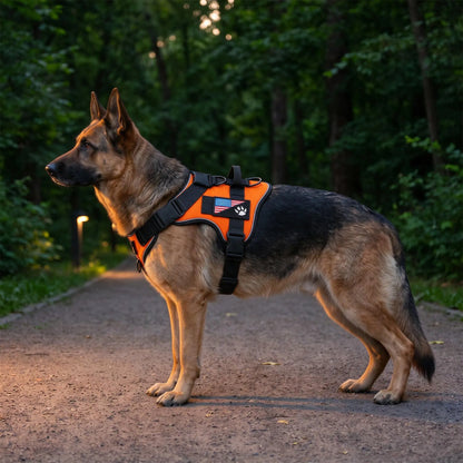 Gepolstertes Hundegeschirr Mit Reflektierenden Nähten