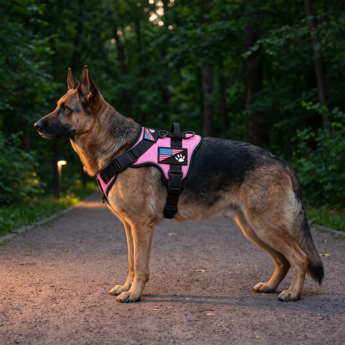 Gepolstertes Hundegeschirr Mit Reflektierenden Nähten