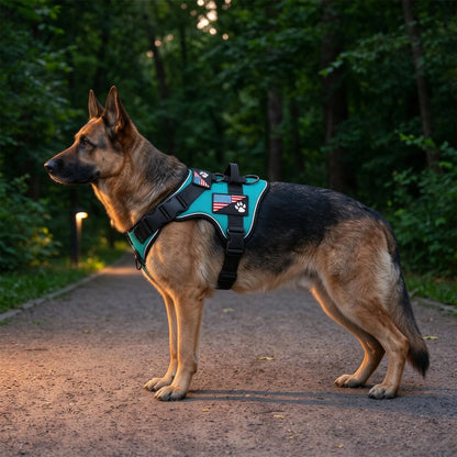 Gepolstertes Hundegeschirr Mit Reflektierenden Nähten