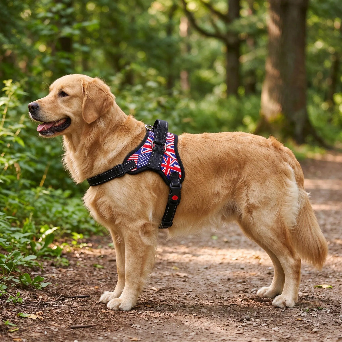Gepolstertes Hundegeschirr Mit Verstellbaren Gurten