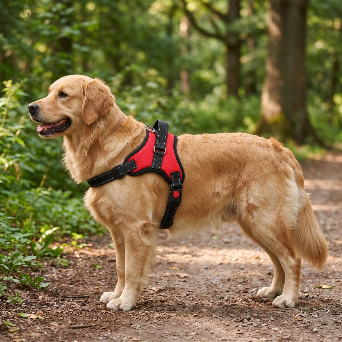 Gepolstertes Hundegeschirr Mit Verstellbaren Gurten