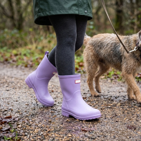 Halbhohe Regenstiefel Mit Schlupfform