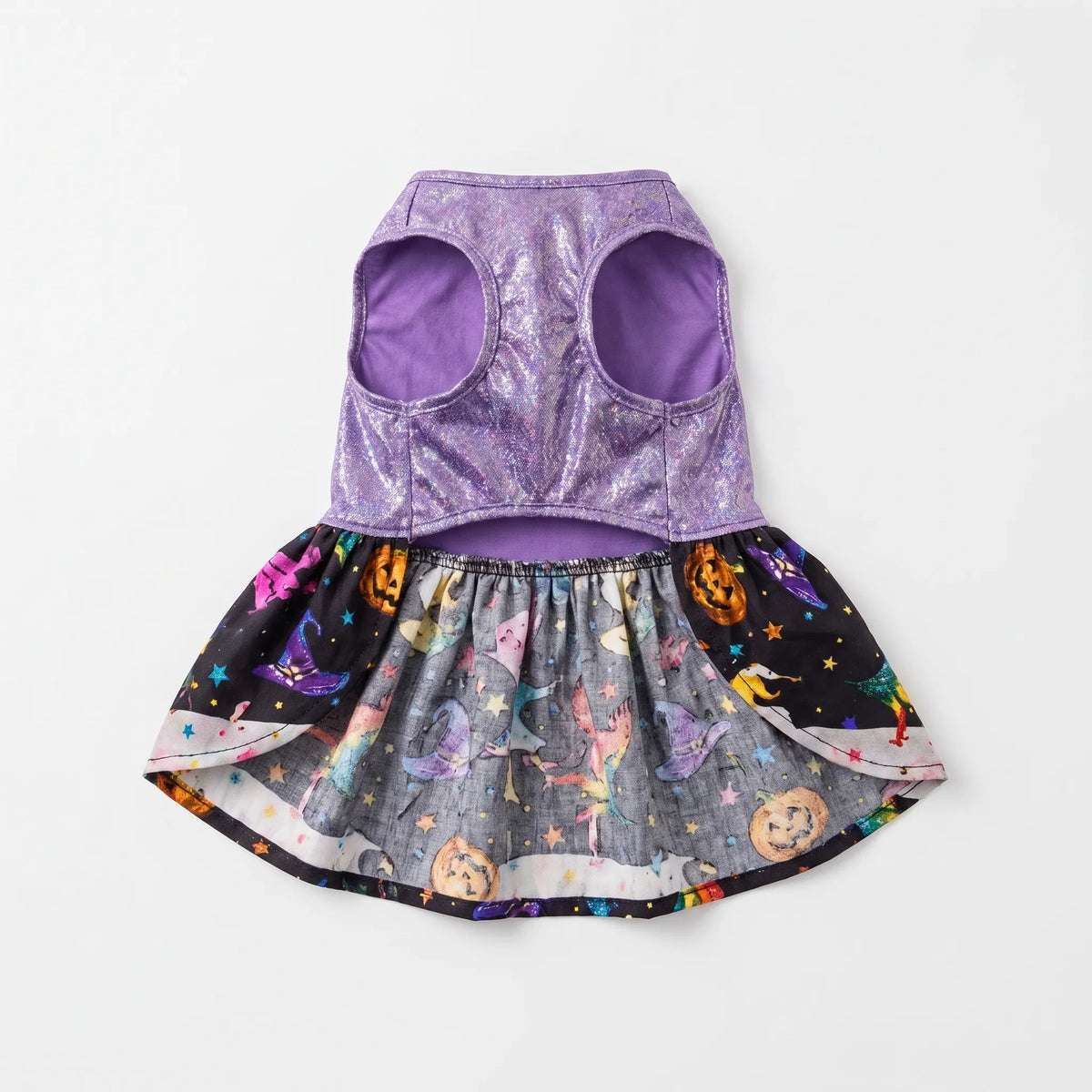Halloween Hundekostüm Glitzerkleid mit Rock für kleine Hunde