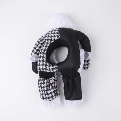 Halloween Hundekostüm Grusel Clown Kostüm für Hunde