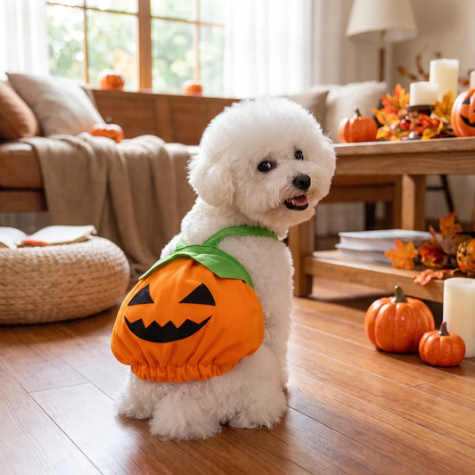 Halloween Hundekostüm Kürbis Kostüm für Hunde
