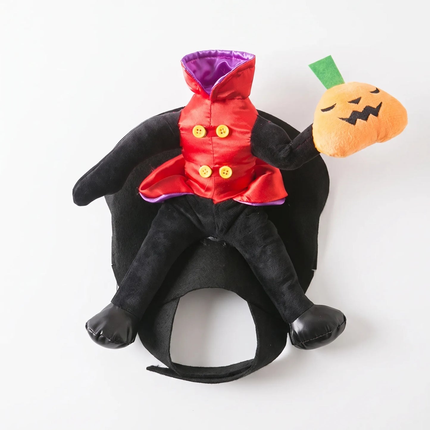 Halloween Hundekostüm Kürbis Reiter Kostüm für Hunde