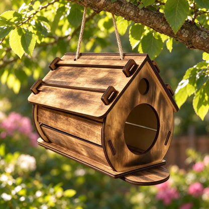Hängendes Vogelhaus Zum Selber Bauen