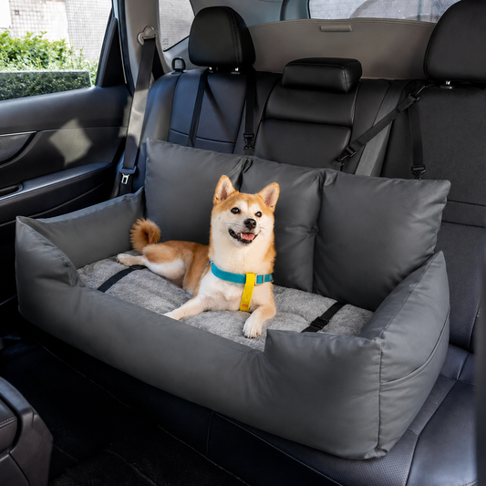 Hunde Autositz mit Gurten und rutschfester Unterseite | Vexley