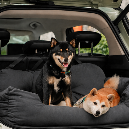 Hunde Autositz mit Gurten und rutschfester Unterseite | Vexley