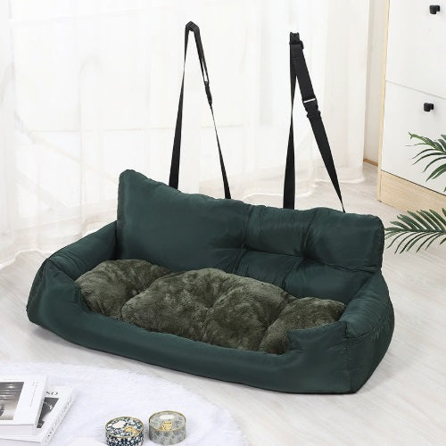 Hunde Autositz mit Gurten und rutschfester Unterseite | Vexley