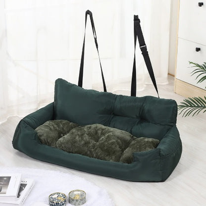 Hunde Autositz mit Gurten und rutschfester Unterseite | Vexley