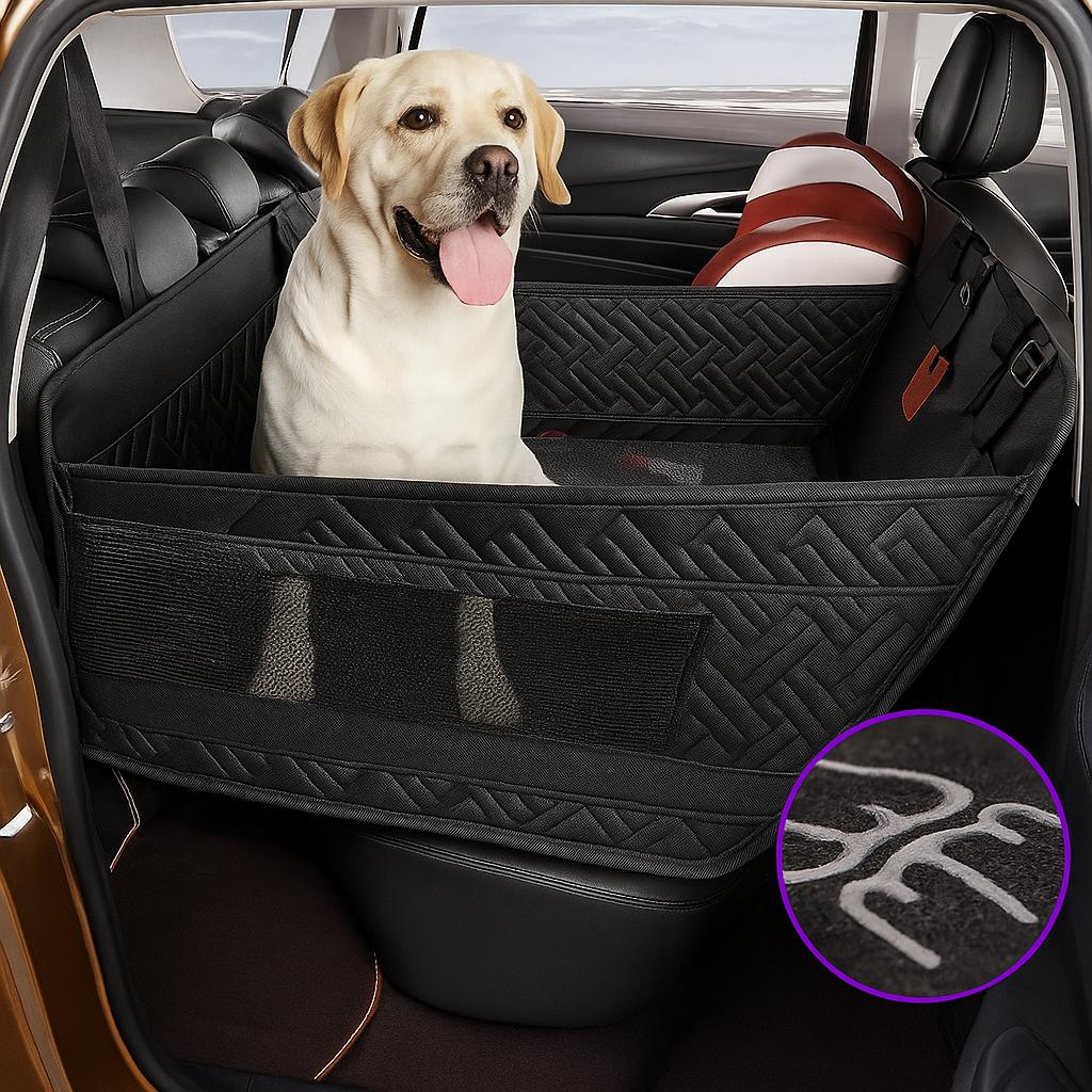 Hunde Autositz mit fester Bodenplatte für kleine Hunde | Tork