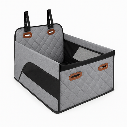 Hunde Autositz mit fester Bodenplatte für kleine Hunde | Tork